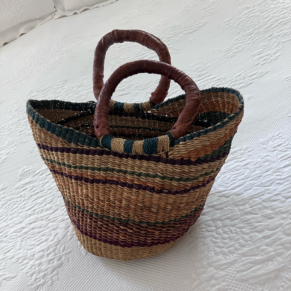 Artisan Woven Multicolor Mini Bag